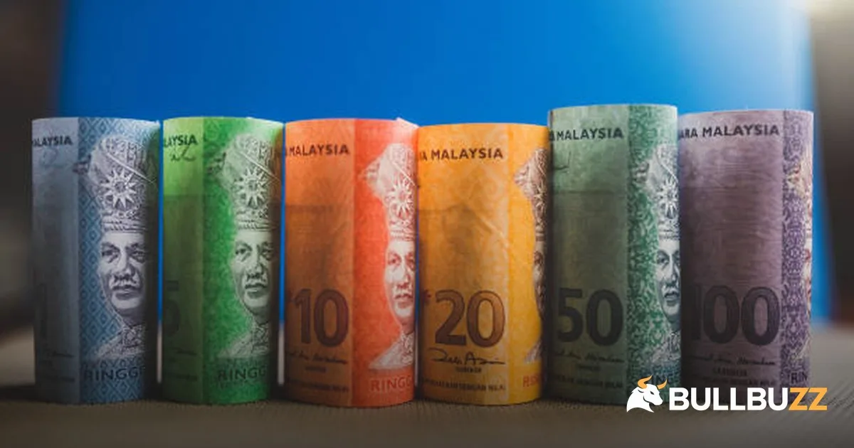 Malaysian ringgit banknotes of various denominations